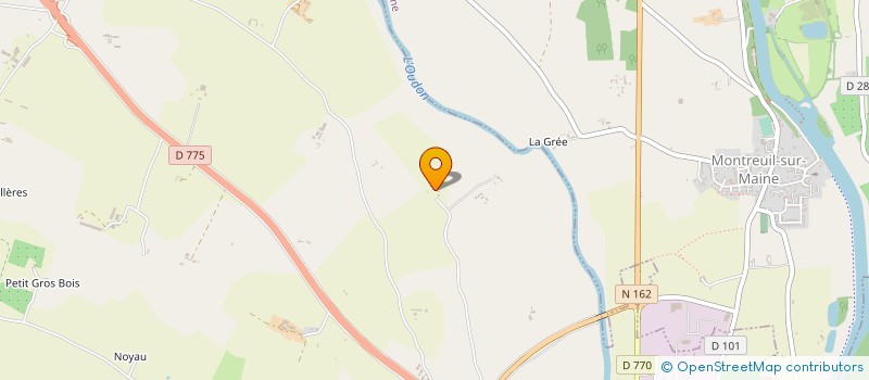 localisation de l'entreprise LE GRAND FOUGERAY à LE LION D'ANGERS