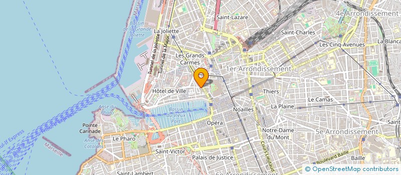 localisation de l'entreprise LE GRAND FOURNIL à MARSEILLE