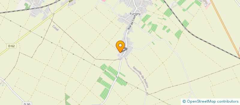 localisation de l'entreprise LE GRAND FURIGNY  NEUVILLE-DE-POITOU