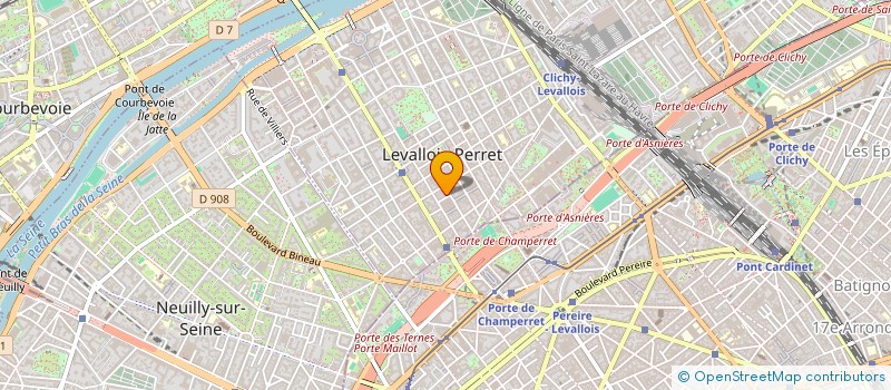localisation de l'entreprise LE GRAND GOUSIER à LEVALLOIS-PERRET