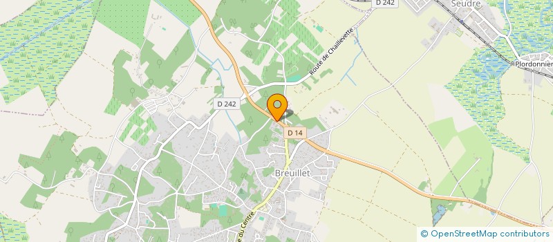 localisation de l'entreprise LE GRAND GUILLAUMINE  BREUILLET