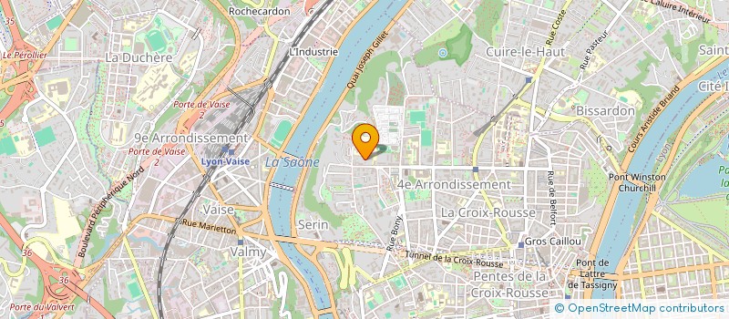 localisation de l'entreprise LE GRAND HALL  LYON