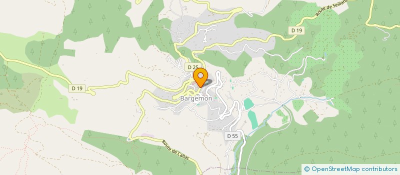 localisation de l'entreprise LE GRAND JARDIN  BARGEMON