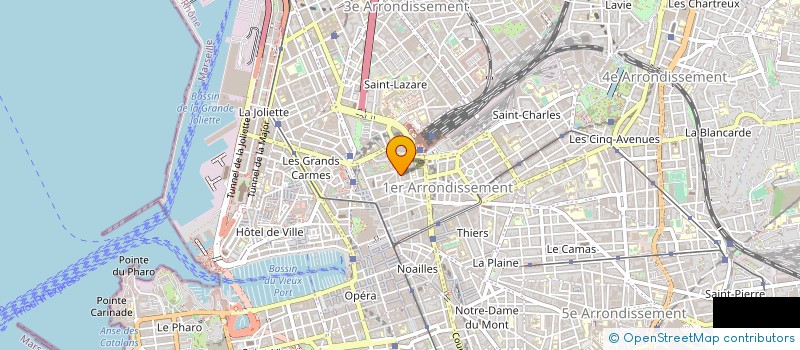 localisation de l'entreprise LE GRAND JEU à MARSEILLE