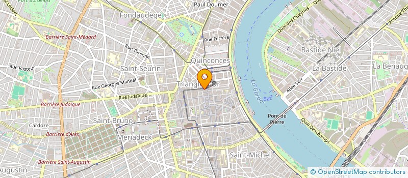 localisation de l'entreprise LE GRAND LARGE à BORDEAUX