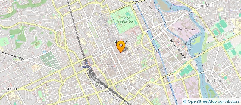 localisation de l'entreprise LE GRAND LARGE  NANCY