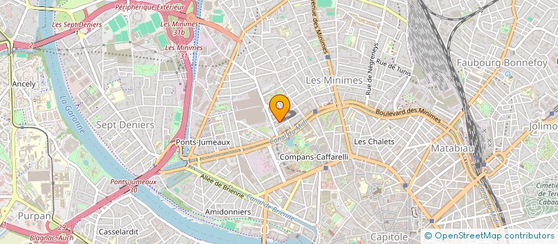 localisation de l'entreprise LE GRAND LARGE à TOULOUSE