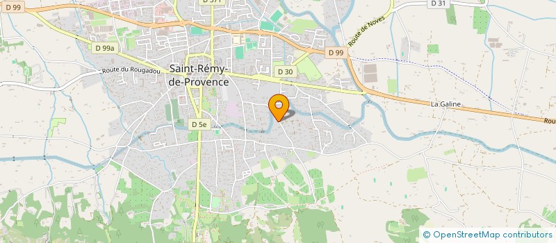 localisation de l'entreprise LE GRAND LARRA à SAINT-REMY-DE-PROVENCE