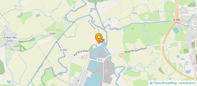 localisation de l'entreprise LE GRAND LOGIS à LE CROTOY