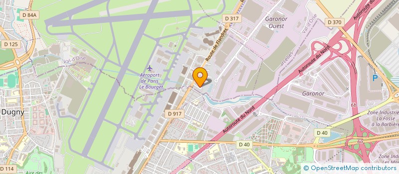 localisation de l'entreprise LE GRAND LUXE  BONNEUIL-EN-FRANCE