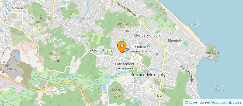 localisation de l'entreprise LE GRAND MARCHE à REMIRE MONTJOLY