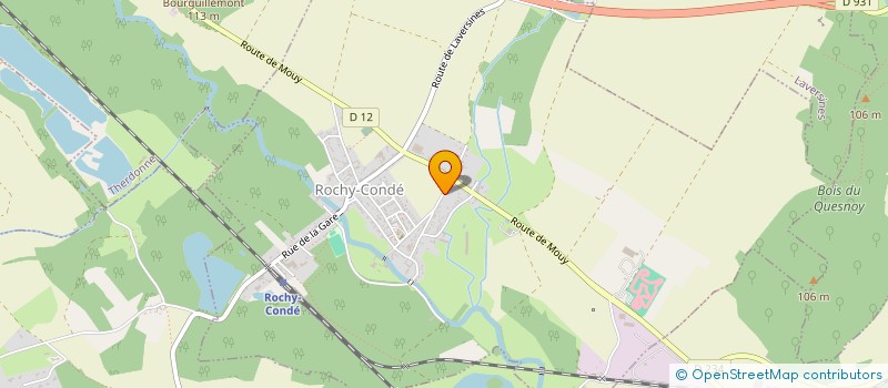 localisation de l'entreprise LE GRAND MARTROY  ROCHY-CONDE