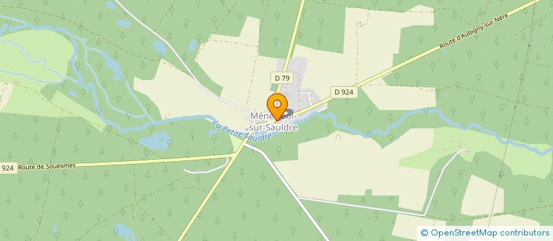 localisation de l'entreprise LE GRAND MEAULNES  SAINT-GONDON