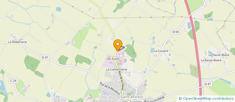 localisation de l'entreprise LE GRAND MOULIN à L'OIE