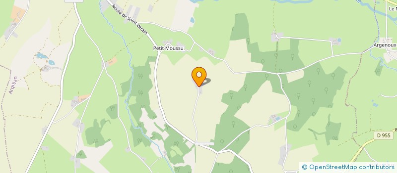 localisation de l'entreprise LE GRAND MOUSSU  ARQUIAN