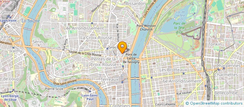 localisation de l'entreprise LE GRAND NULLE PART à LYON