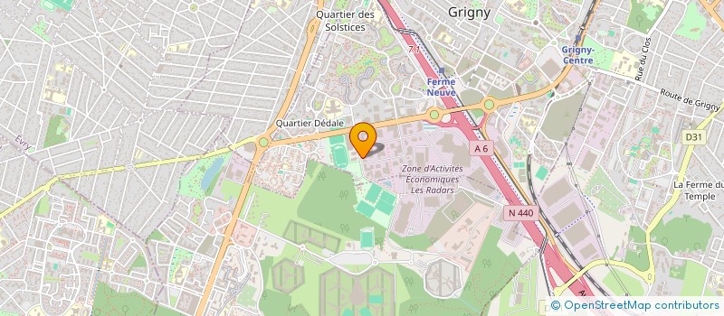 localisation de l'entreprise LE GRAND OUVRAGE à GRIGNY