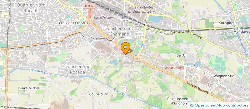 localisation de l'entreprise LE GRAND PALAIS DU BOSPHORE à AVIGNON