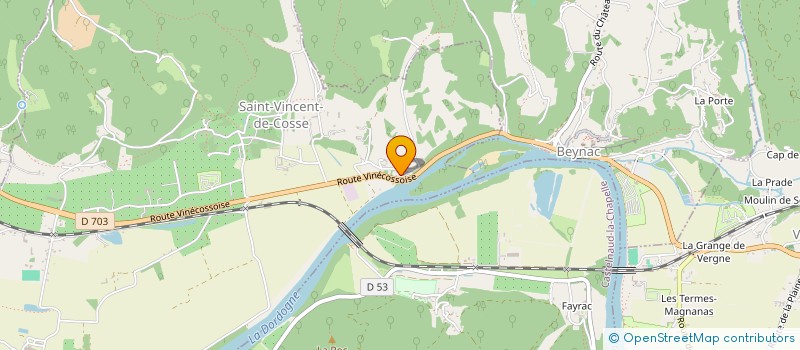 localisation de l'entreprise LE GRAND PICADIS  BEYNAC-ET-CAZENAC