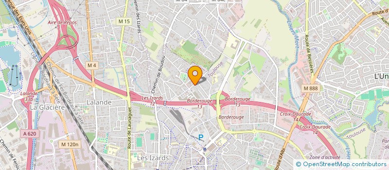 localisation de l'entreprise LE GRAND POTAGER à TOULOUSE
