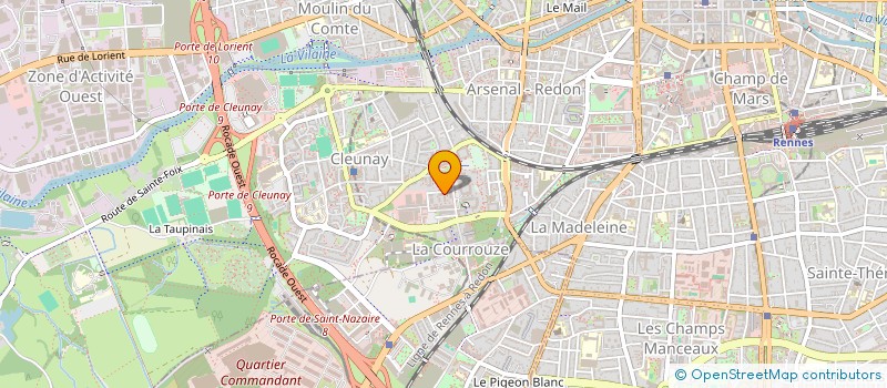 localisation de l'entreprise LE GRAND PRE  RENNES