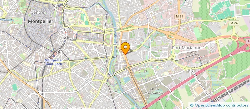 localisation de l'entreprise LE GRAND RETOUR à MONTPELLIER