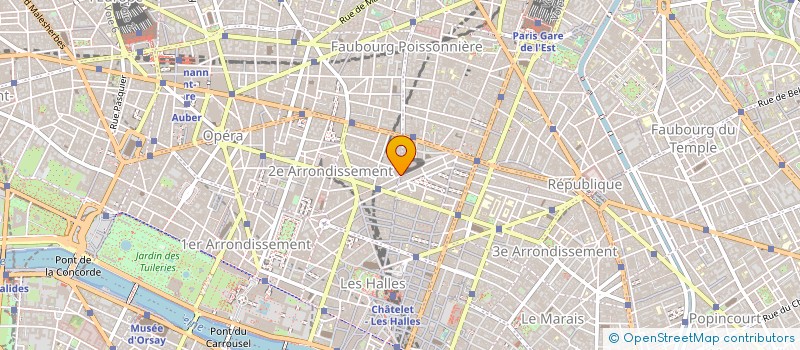 localisation de l'entreprise LE GRAND REX PARIS à PARIS