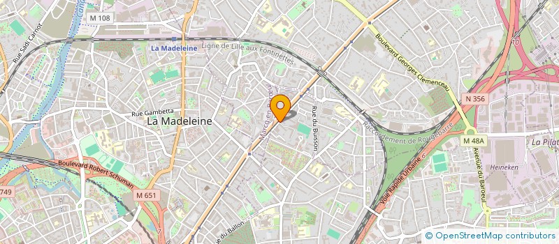 localisation de l'entreprise LE GRAND SAULE à LILLE