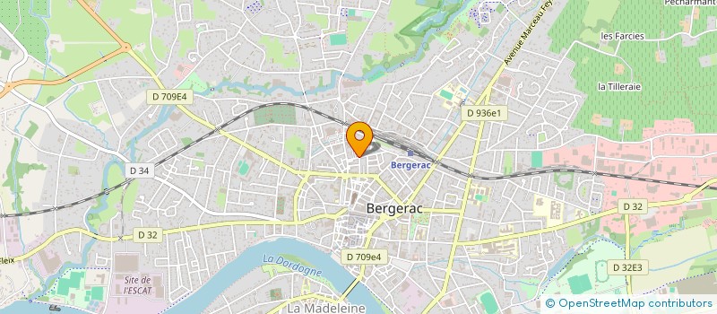 localisation de l'entreprise LE GRAND SUD à BERGERAC