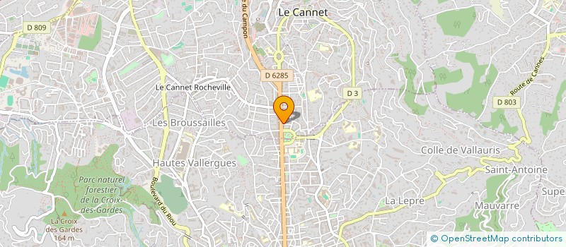 localisation de l'entreprise LE GRAND SUD à LE CANNET
