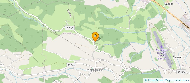 localisation de l'entreprise LE GRAND TETRAS à CAUMONT