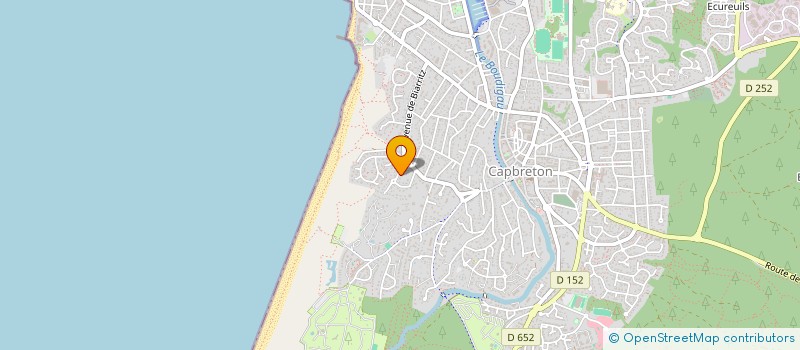 localisation de l'entreprise LE GRAND TETRAS à CAPBRETON