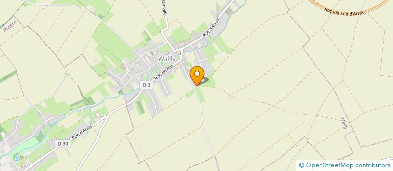 localisation de l'entreprise LE GRAND TIPI  WAILLY