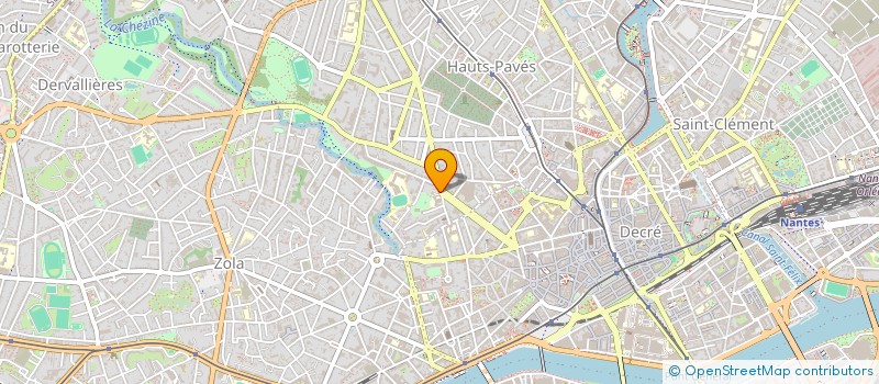 localisation de l'entreprise LE GRAND YETI à NANTES