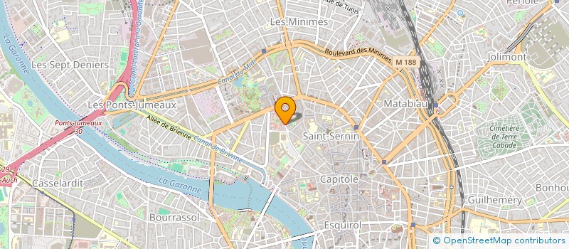 localisation de l'entreprise LE GRAND ZINC  MONTAUBAN