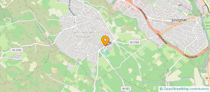 localisation de l'entreprise LE GRANDBO  SAINT GEORGES D'ORQUES