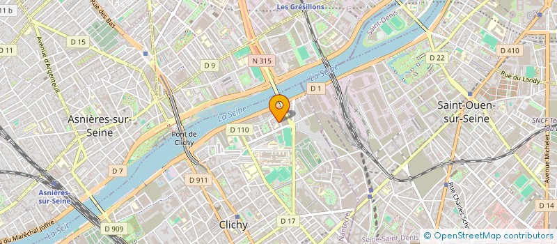 localisation de l'entreprise LE GRANGU à CLICHY
