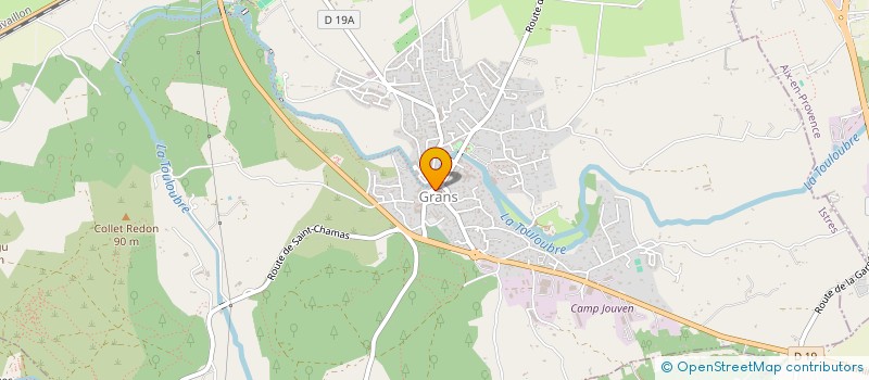 localisation de l'entreprise LE GRANSOIS  GRANS