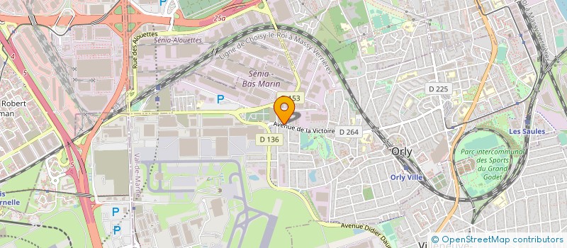 localisation de l'entreprise LE GRAOU DISTRIBUTION  ORLY