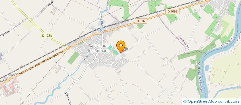 localisation de l'entreprise LE GRAU  SAINT-PAUL-LES-ROMANS