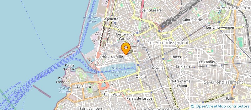 localisation de l'entreprise LE GREEN  MARSEILLE