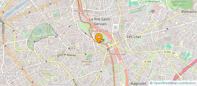 localisation de l'entreprise LE GREFFULHE  PARIS