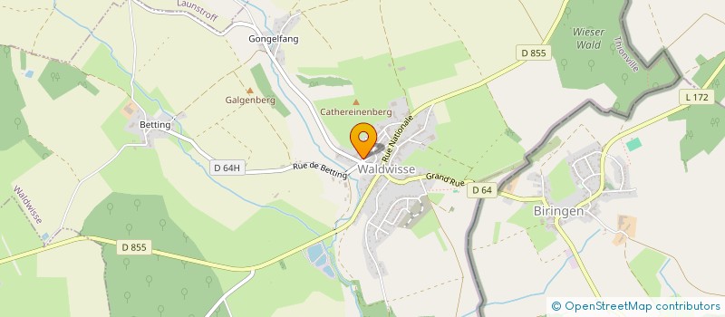 localisation de l'entreprise LE GRENIER A BLE  WALDWISSE