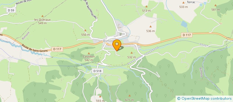 localisation de l'entreprise LE GRENIER A JAMBONS à RIMONT