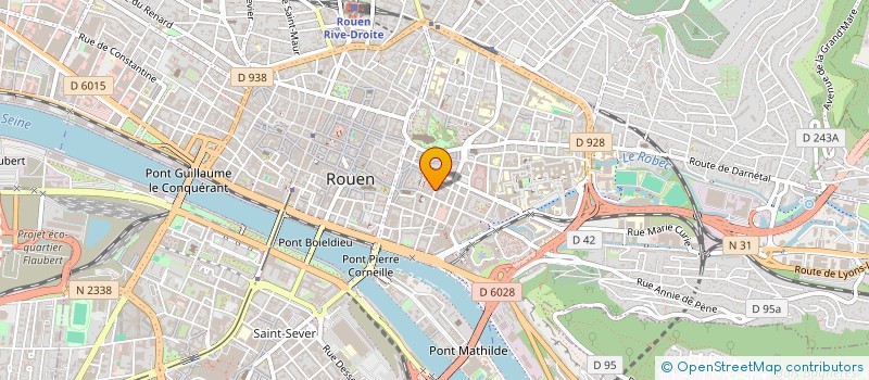 localisation de l'entreprise LE GRENIER A MUSIQUE à ROUEN