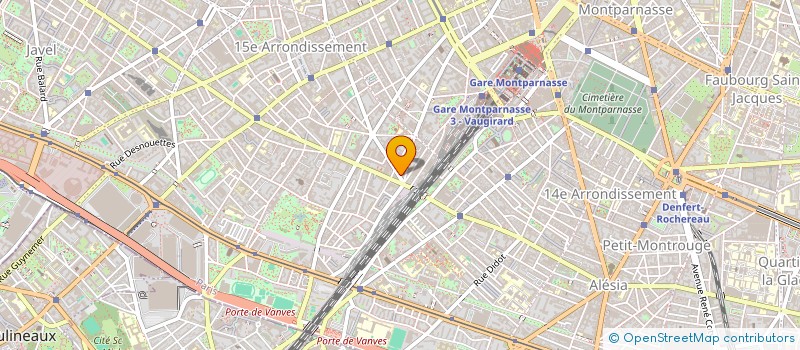 localisation de l'entreprise LE GRENIER A PAIN SAINT AMAND  PARIS