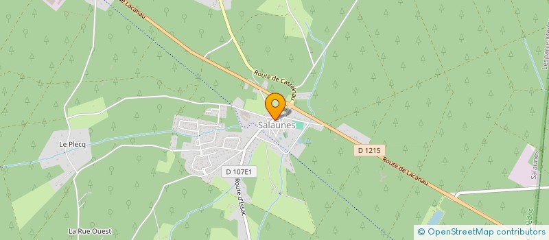 localisation de l'entreprise LE GRENIER A PAIN SAINT-AUBIN  SAINT-AUBIN-DE-MEDOC