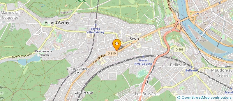 localisation de l'entreprise LE GRENIER A PAIN SEVRES à SEVRES
