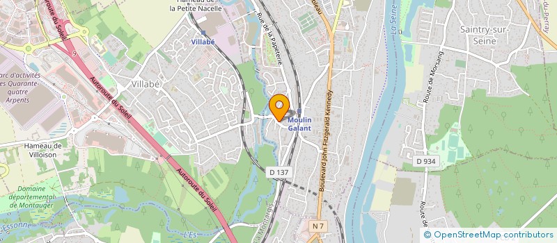 localisation de l'entreprise LE GRENIER A PAINS à CORBEIL-ESSONNES