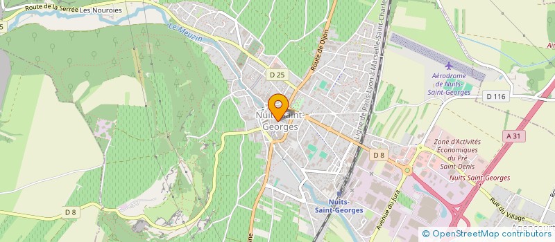 localisation de l'entreprise LE GRENIER A SEL à NUITS-SAINT-GEORGES